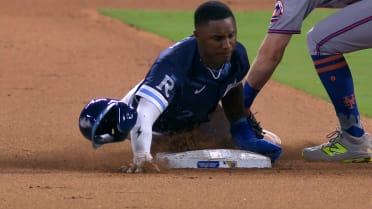 Tyler Tolbert is out at second after review