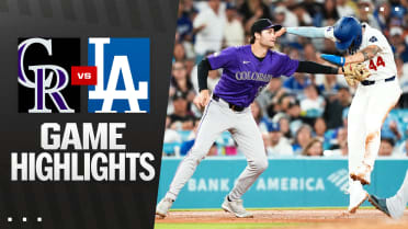 Rockies vs. Dodgers Highlights