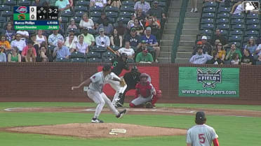 Edward Florentino's solo home run