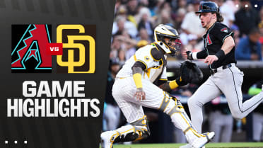 D-backs vs. Padres Highlights