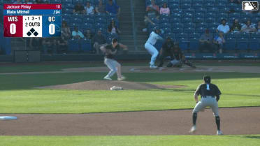 Blake Mitchell homers (4) on a line drive to center field.