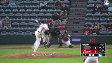 Dominic Perachi's seventh strikeout