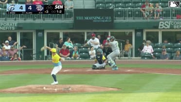 Angel Genao crushes his 10th homer of the year