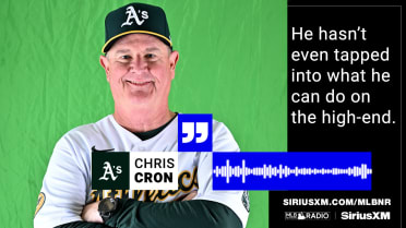 A's Hitting Coach Chris Cron on Nick Kurtz' potential