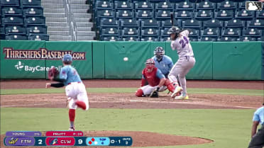 Jacob Pruitt In play, run(s) to Quentin Young
