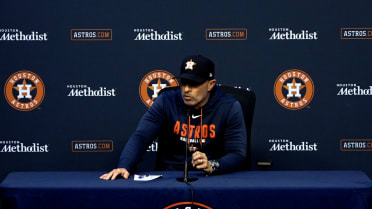 Joe Espada discusses the Astros' 5-1 loss