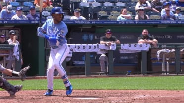 Maikel Garcia homers after review