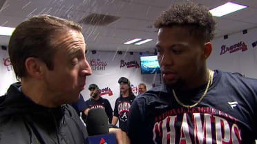 Ronald Acuña Jr. on the Braves clinching the NL East