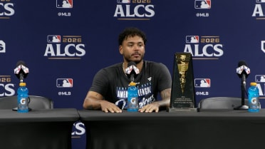 Freddy Peralta on being named MVP of the ALCS