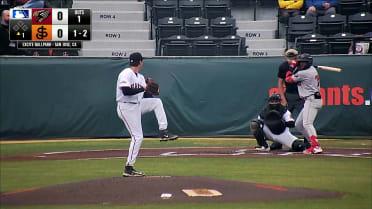 Drake George rings up six batters in start