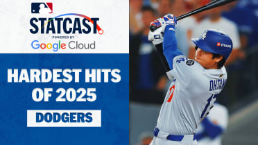 Dodgers’ Hardest Hits of 2025