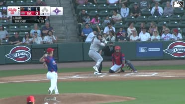 Theo Gillen's eighth homer of the year