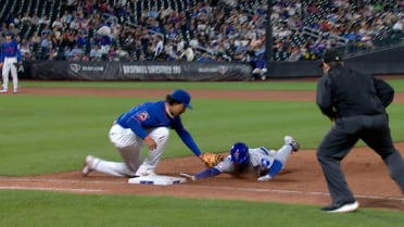 Matt Shaw out at first after review 