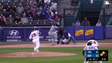 Travis Bazzana's two-run double