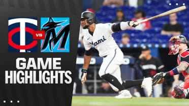 Twins vs. Marlins Highlights