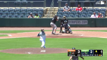 Creed Willems singles on a line drive to right fielder DaShawn Keirsey Jr. Heston Kjerstad scores.