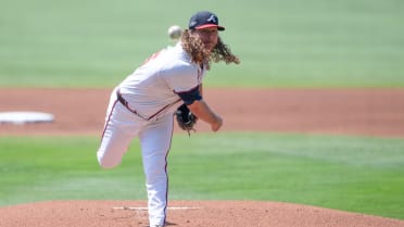 Braves' strikeout, throwout 