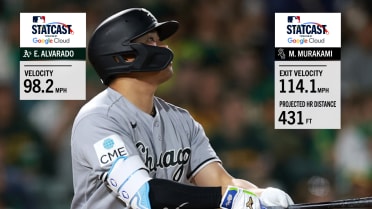 Munetaka Murakami's 431-foot, 114.1-mph grand slam