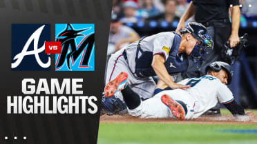 Braves vs. Marlins Highlights
