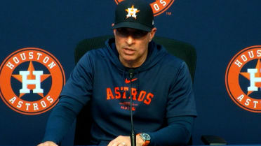 Joe Espada on Cristian Javier's outing, 8-4 loss