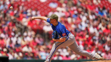 Stephen Kolek strikes out Nolan Gorman for first K