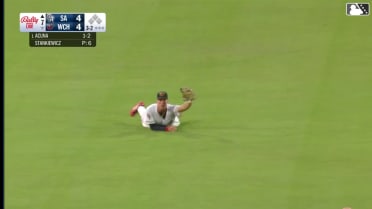 Walker Jenkins' diving catch