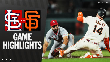 Cardinals vs. Giants Highlights 