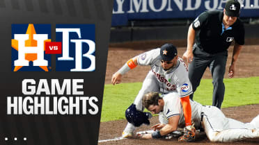 Astros vs. Rays Highlights