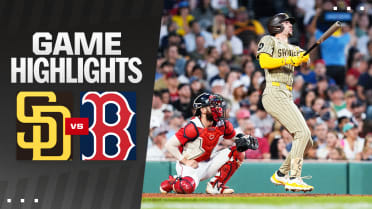 Padres vs. Red Sox Highlights