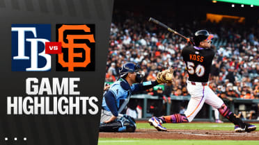 Rays vs. Giants Highlights
