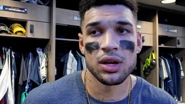 Víctor Mesa Jr. feliz con el impulso de Rays
