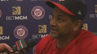 Dave Martinez speaks after loss