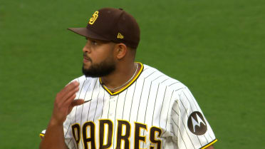 Randy Vásquez 's first strikeout