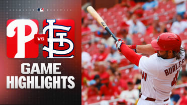 Alec Burleson drives in three to power Cardinals win