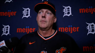 A.J. Hinch on the Tigers' offense, Troy Melton start