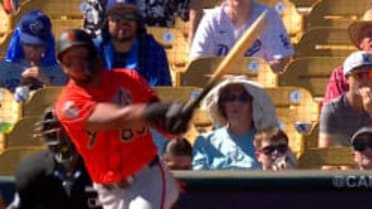 Victor Bericoto's solo home run