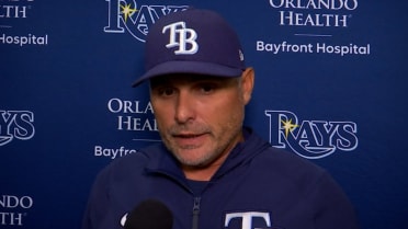 Kevin Cash discusses the Rays' 5-1 loss