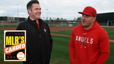 Mike Trout joins MLB's Carded