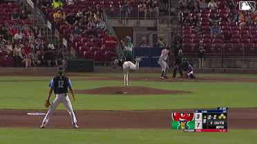Kavares Tears singles on a line drive to pitcher Eston Stull. Lamar King Jr. scores. Zach Evans to 2nd.