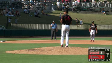 Jairo Iriarte records 13 strikeouts in seven innings