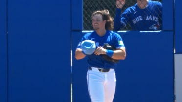 Addison Barger's amazing catch