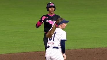 Aleshia Ocasio's two-run double