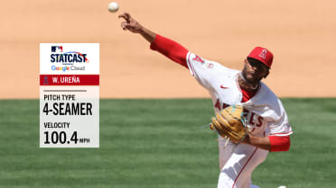 Walbert Urena shows off velocity, spin rate