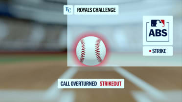 Taylor Trammell K's after overturned ABS challenge
