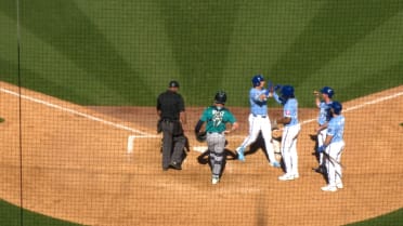 Gavin Cross' three-run home run