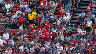 Red Sox fan makes an impressive catch