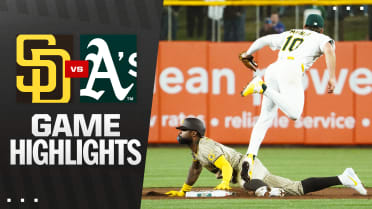 Padres vs. Athletics Highlights