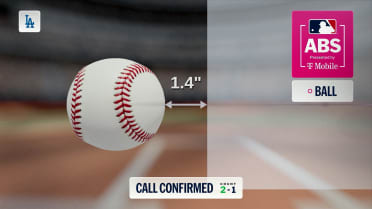 Ball is confirmed after ABS challenge