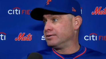Carlos Mendoza on Mets' Game 1 loss, Winker injury