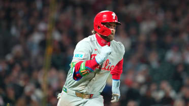 Doble empujador de Bryce Harper  